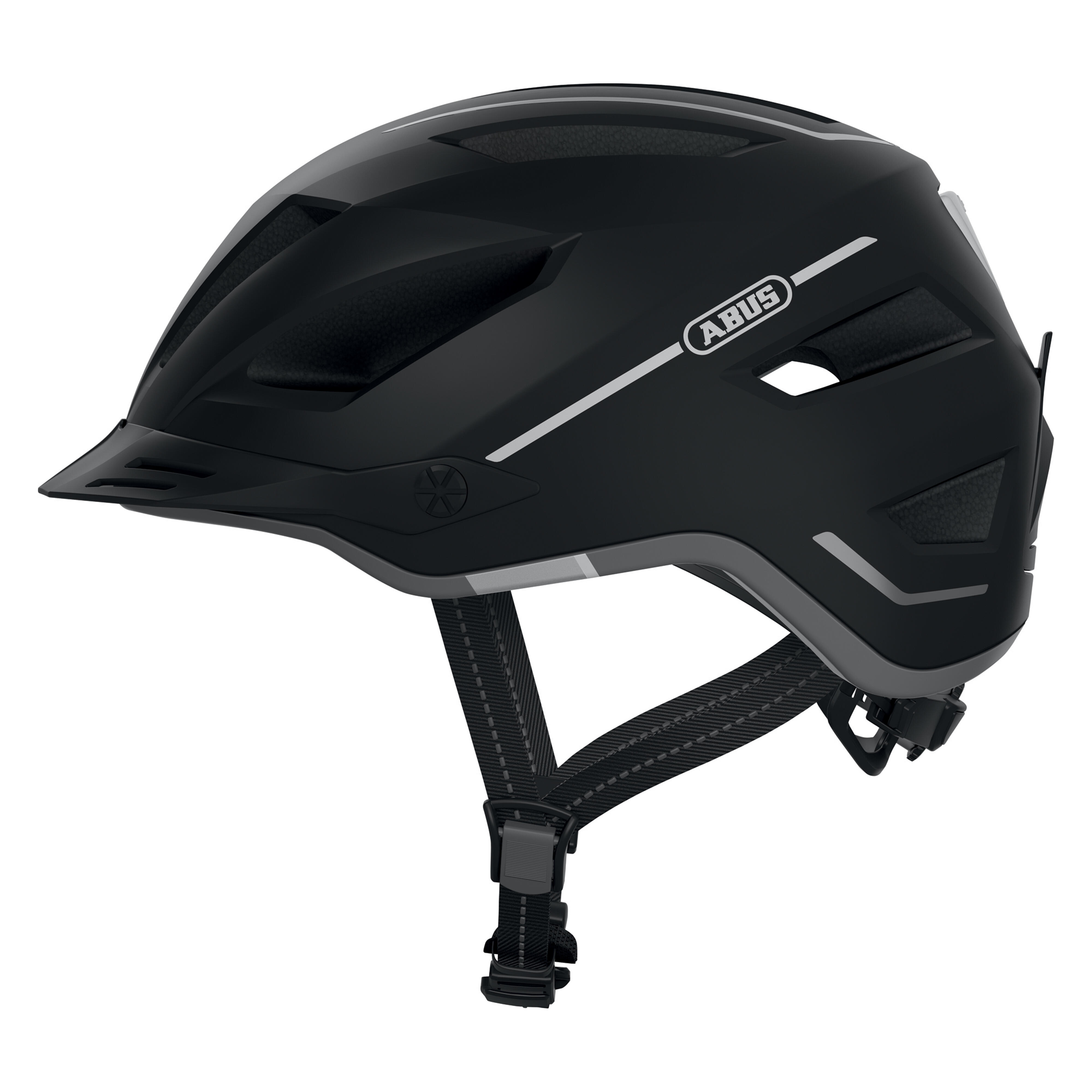 Casco bici città VILLITE 2.0 nero ABUS | DECATHLON