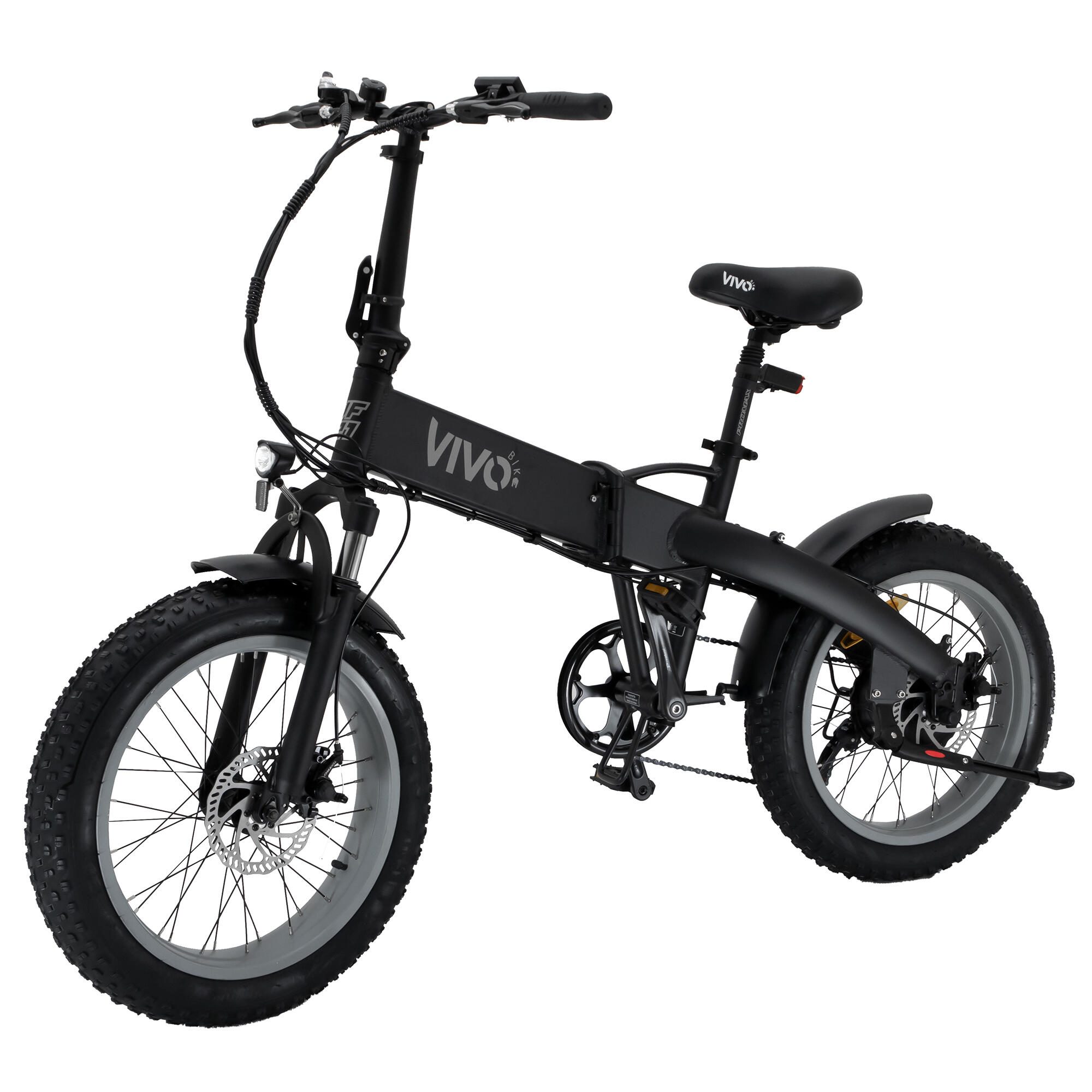 Bici pieghevole elettrica a pedalata assistita Vivobike VF GR 21 Fat bike  20\