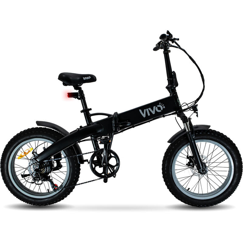 Bici pieghevole elettrica a pedalata assistita Vivobike VF GR 21 Fat bike 20"X4"