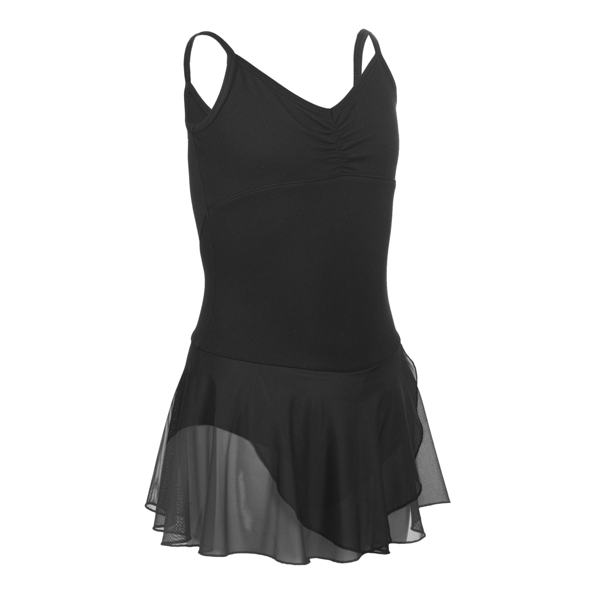 Maillot ballet Niña Starever azul negro 7/10