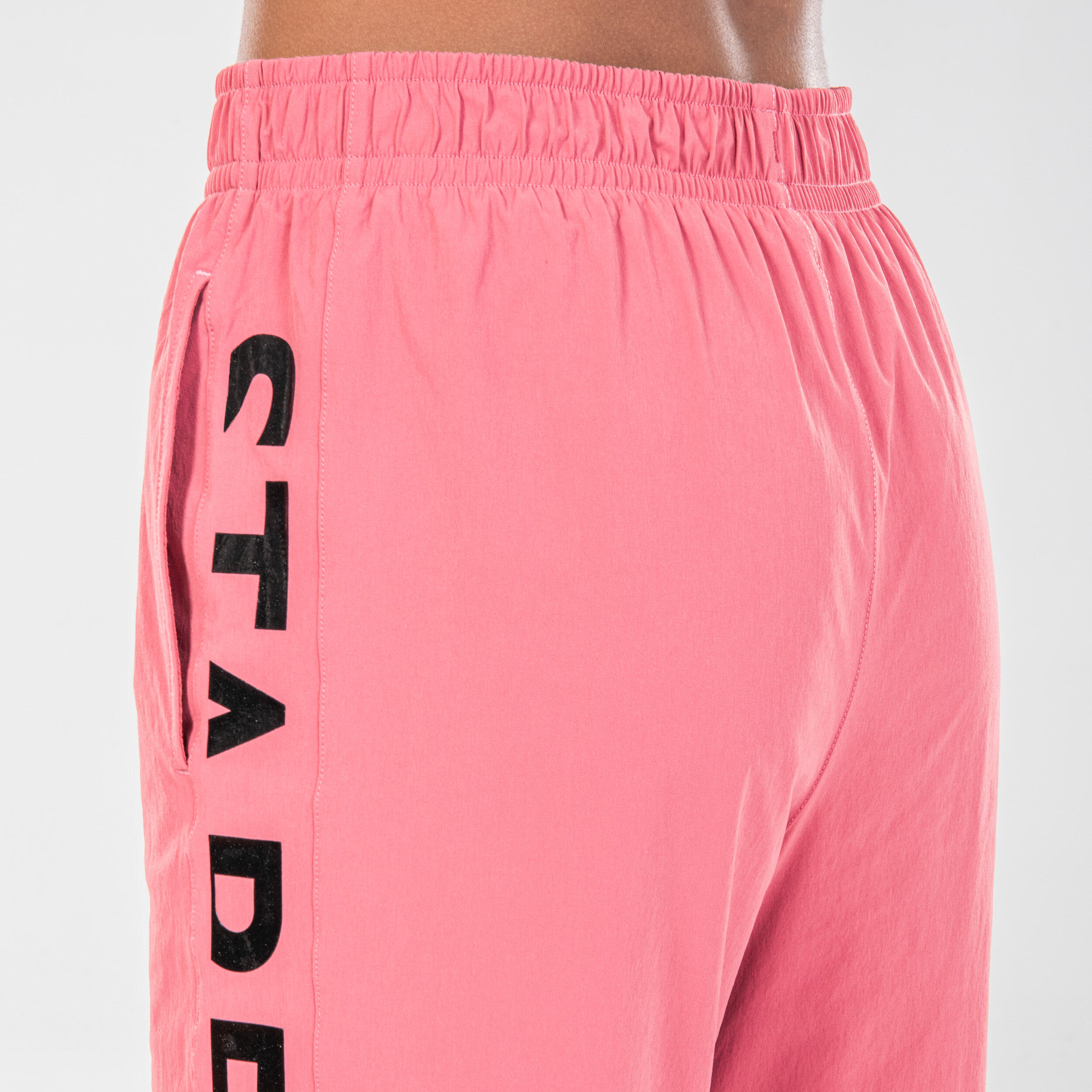 Unisex Urban Dance Bottoms - Pink 5/8