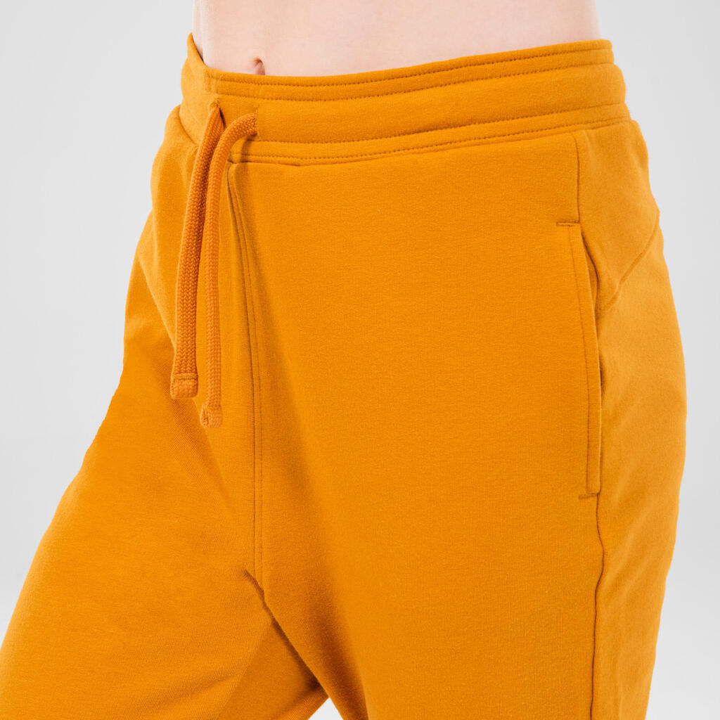 Girls' Modern Dance Tapered Bottoms - Ochre