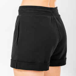 Women's Loose-Fit Modern Dance Shorts - Black