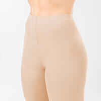 Women's Footless Ballet Tights - Beige
