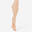 Ballettstrumpfhose Tanzleggings ohne Fuss Damen - beige 