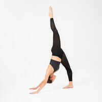 Women's Footless Ballet Tights - Black