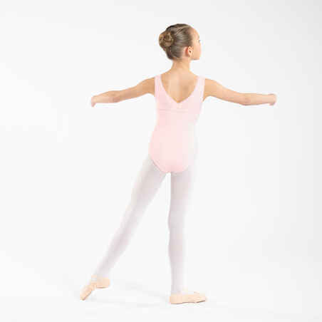 Maillot ballet Niña Starever rosa palo