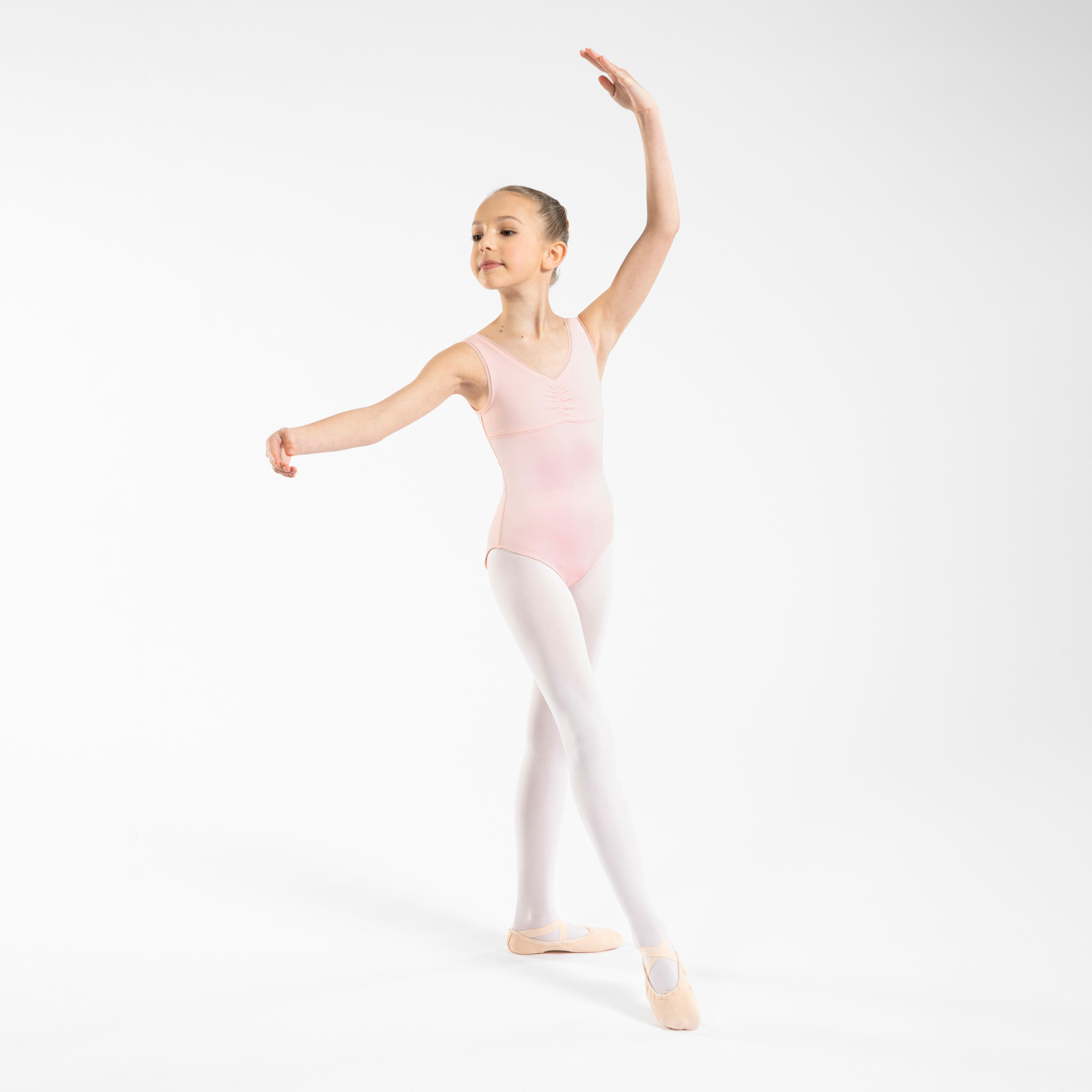 Justaucorps de danse classique Fille - Rose 2/11