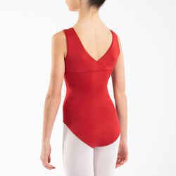 Girls' Ballet Leotard - Red