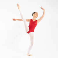 Girls' Ballet Leotard - Red