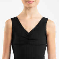 Girls' Ballet Leotard - Black