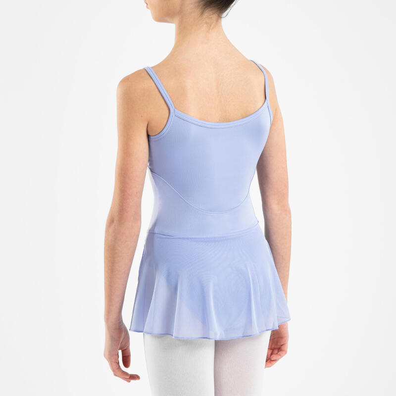 Body con gonnellino bambina danza classica 150 lilla