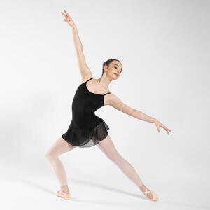 Maillot ballet Niña Starever azul negro