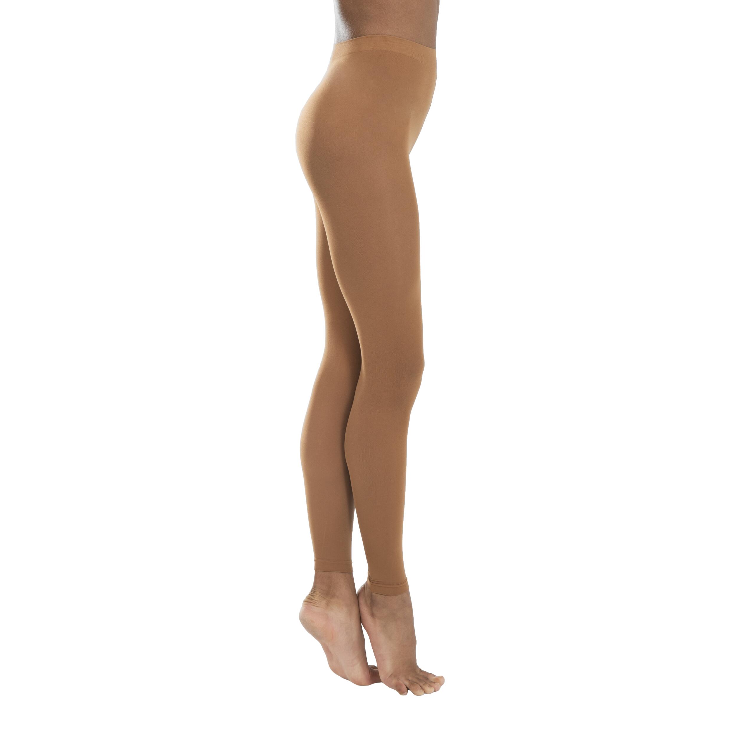 Collants Sem Pé Ballet Mulher Chocolate