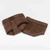 Modern Dance and Modern Jazz Toe Pads - Dark Brown