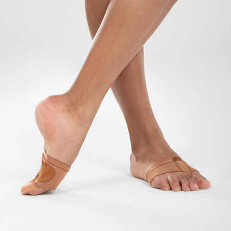 Modern Jazz and Modern Dance Foot thongs - Toe Pads - - Brown