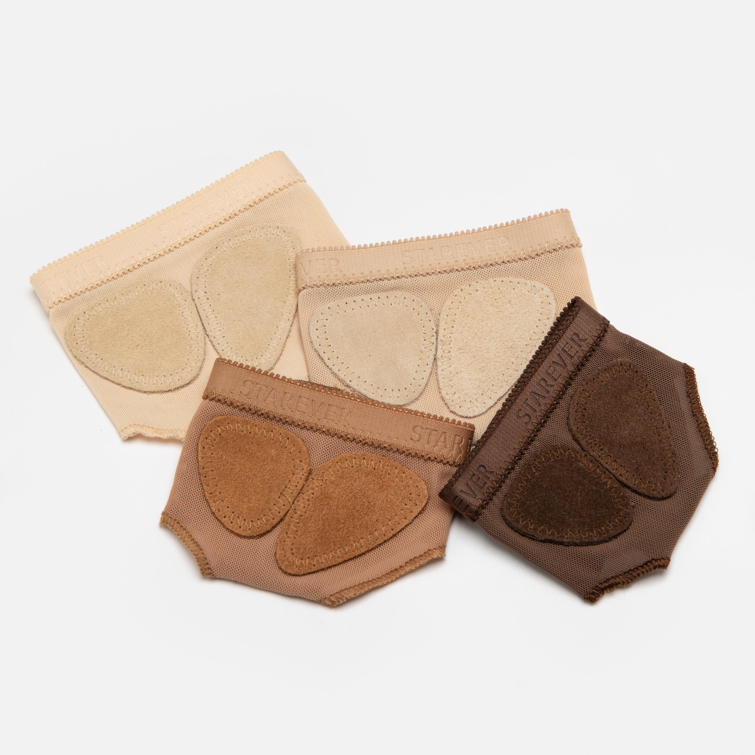 Women’s Modern Dance Toe Pads - Beige - STAREVER