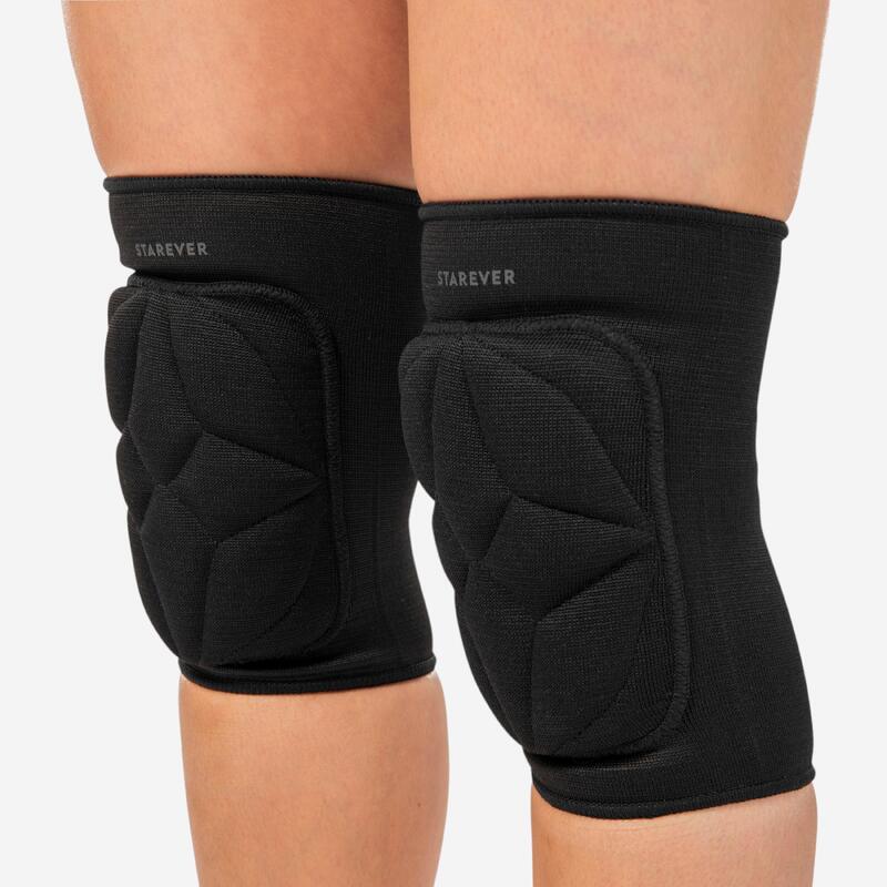 GENOUILLÈRE DE PROTECTION BASKETBALL ENFANT POUR JOUEUR/JOUEUSE CONFIRMÉ(E)  NOIR - Decathlon