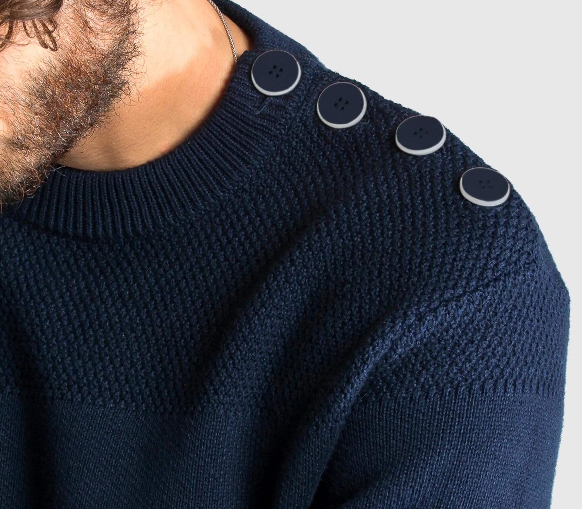 Pull marin Homme bleu marine