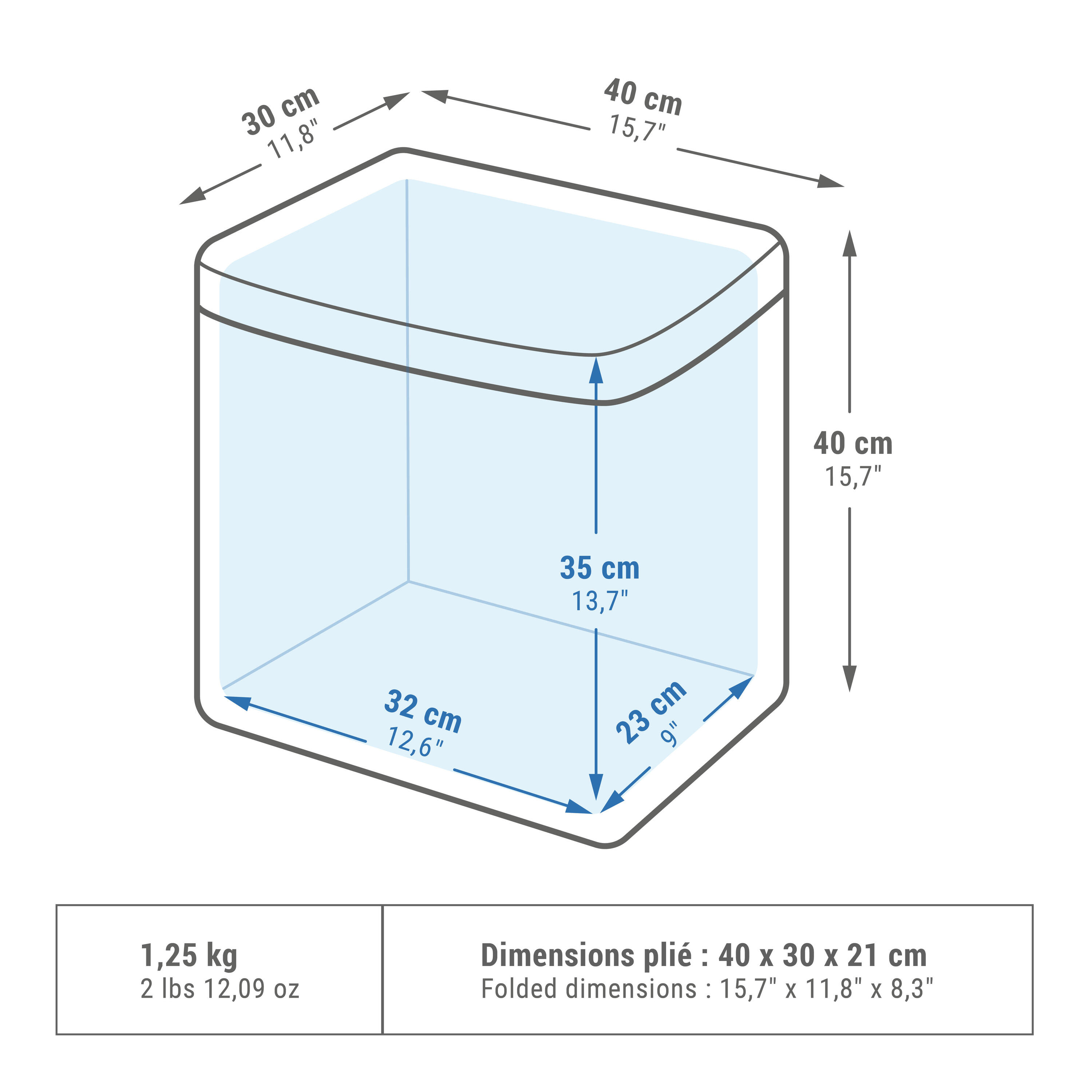 Camping Flexible Cooler - 25 L - Preserves Cold for 15 Hours 9/9