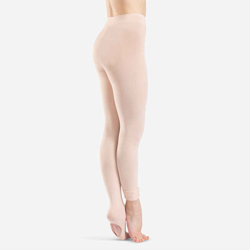 Women's Convertible Ballet Tights - Pink