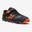 Zapatilla tenis con tira adherente Niños Artengo TS160 negro y naranja