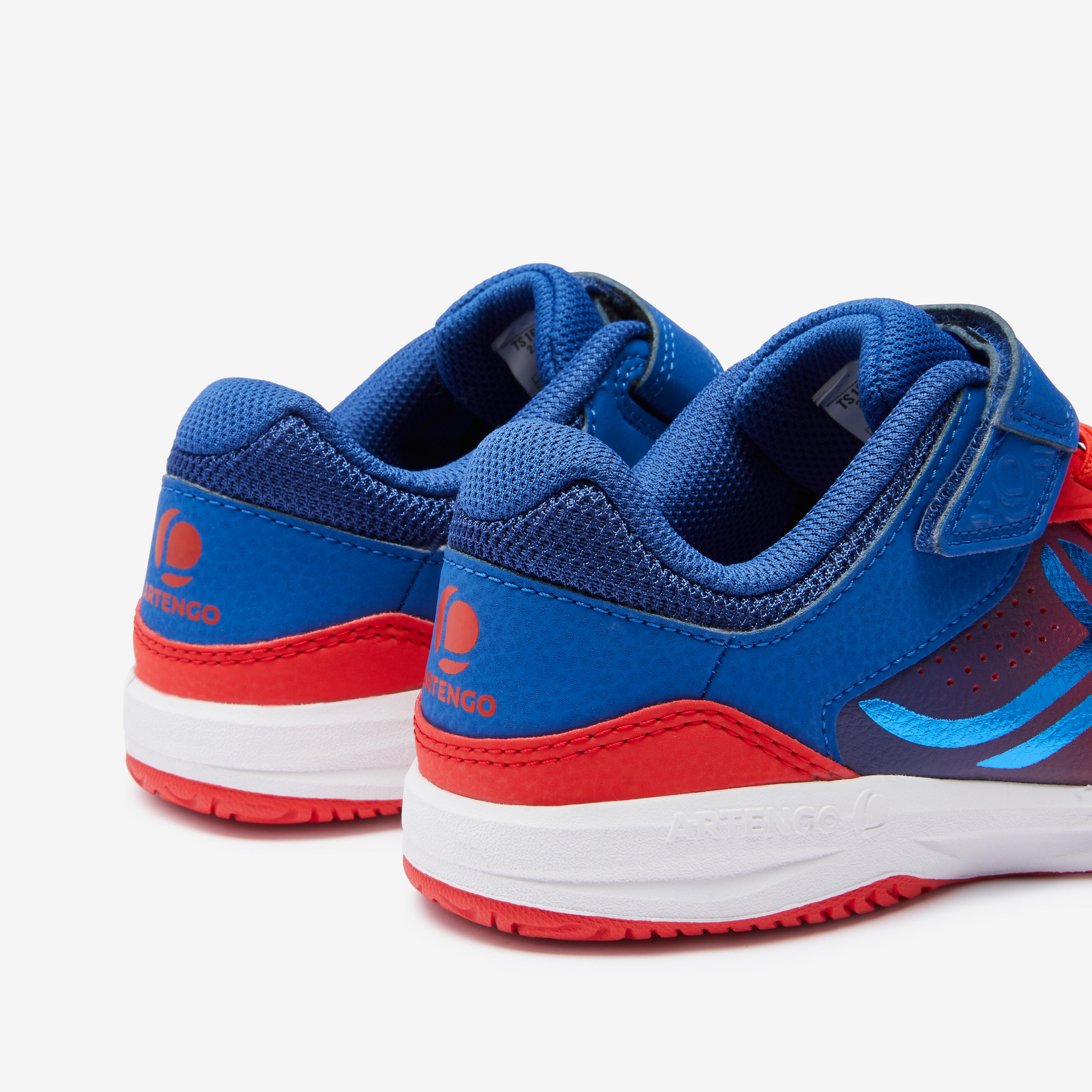 Kids’ Tennis Shoes - TS 160 Red/Blue - DECATHLON