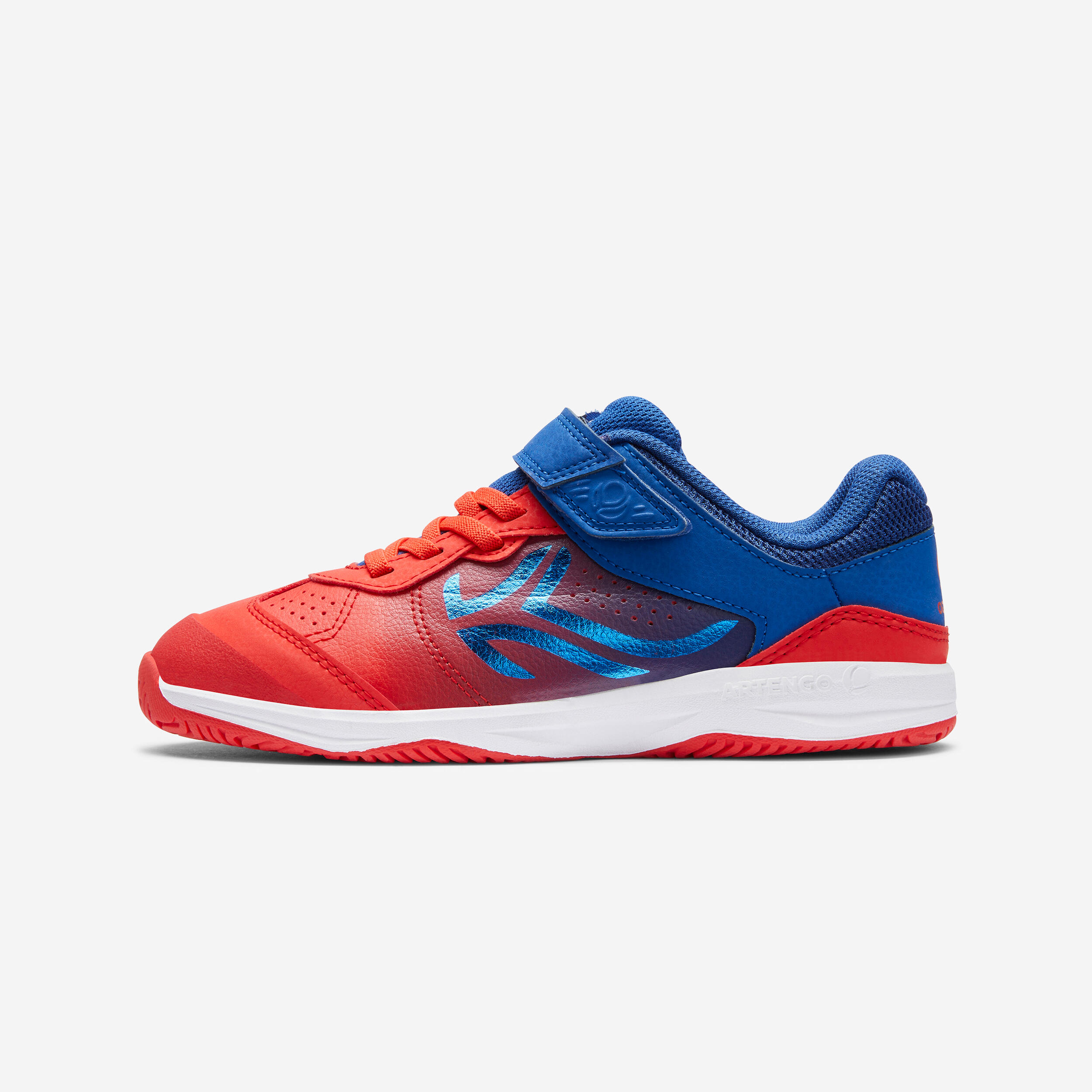 Kids’ Tennis Shoes - TS 160 Red/Blue - DECATHLON