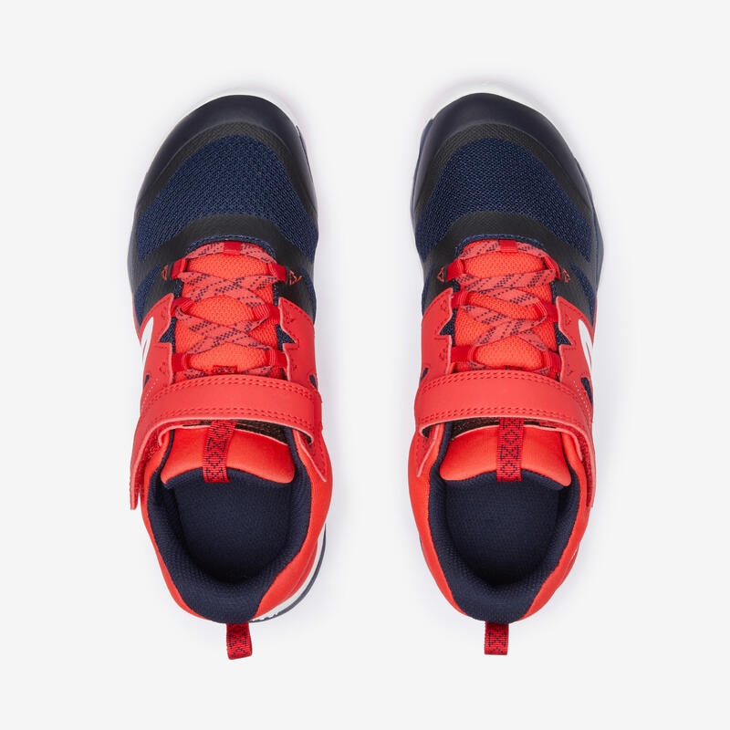 Dětské boty na aktivní chůzi PW540 modro-červené