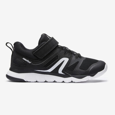 Zapatillas deportivas velcro Niños Nwefeel PW 540 negro y rosa del 26 al 36