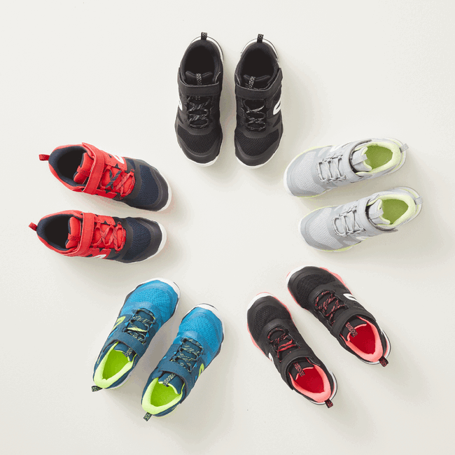 ZAPATILLAS DEPORTIVAS CON VELCRO LIGERAS Y TRANSPIRABLES PARA NIÑOS 