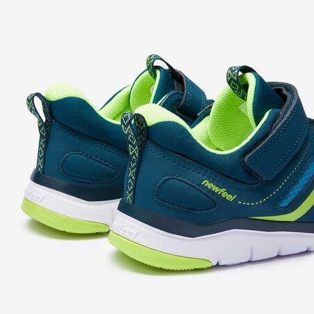 Кроссовки для ходьбы для детей сине-зеленые 540