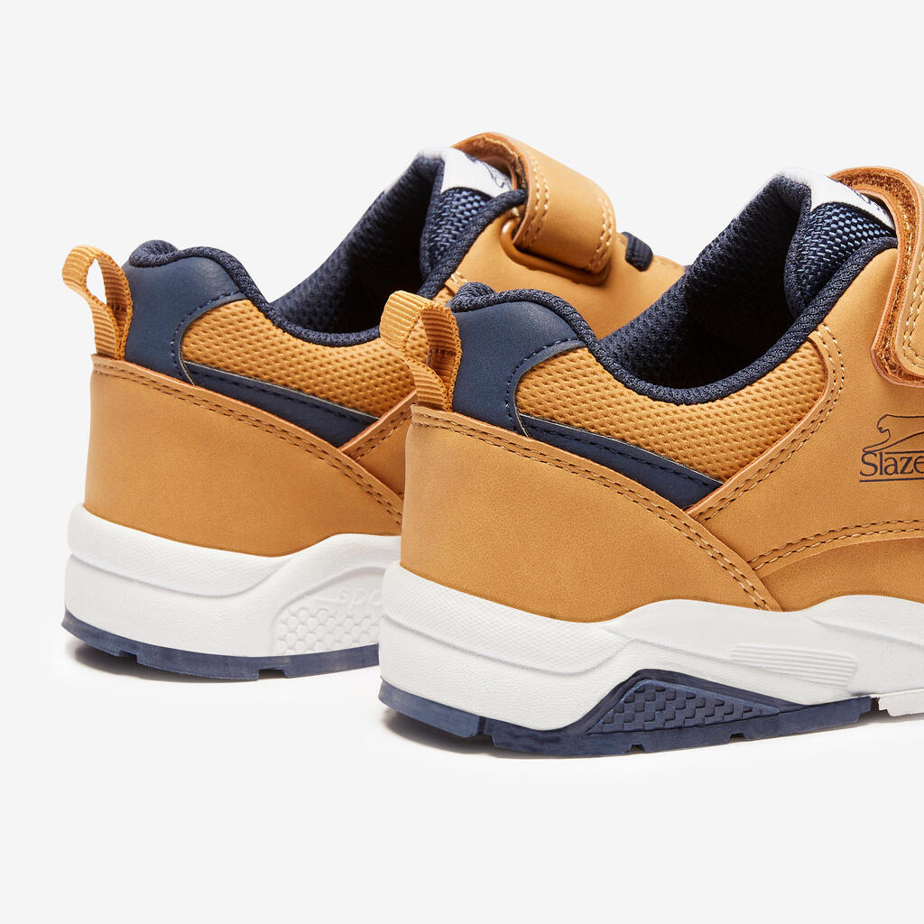 Kids' Rip-Tab Trainers Leister - Camel