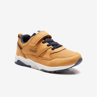 Baskets à scratch enfant - SLAZENGER LEISTER camel