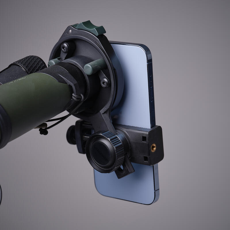 Smartphone-adapter Digiscopie voor de jacht VEO PA-65 met bluetooth-afstandsbediening