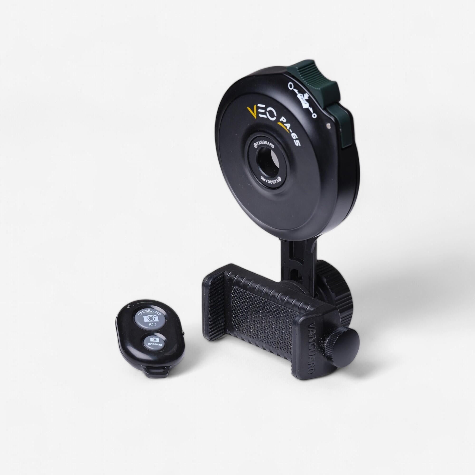 Vanguard - Adaptateur Digiscopie Téléphone Vanguard Veo Pa-65 Avec Télécommande Bluetooth - Jumelles - Chasse Et Tir Sportif - - Taille Unique -