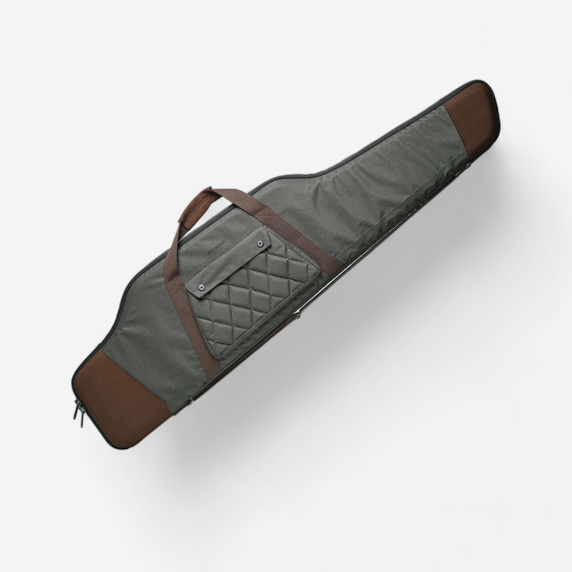 Solognac - Fourreau Chasse Carabine 500 Battue Vert 122 Cm (dimensions Intérieures) - Fourreau Carabine - Chasse Et Tir Sportif - Marron-vert - Taille