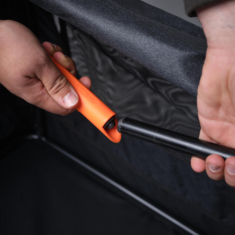 Folddown transport crate for 1 dog grey SOLOGNAC Decathlon