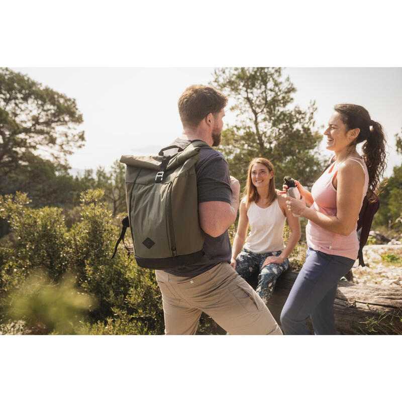 Zaino trekking NH Escape 500 Rolltop 32 litri verde oliva