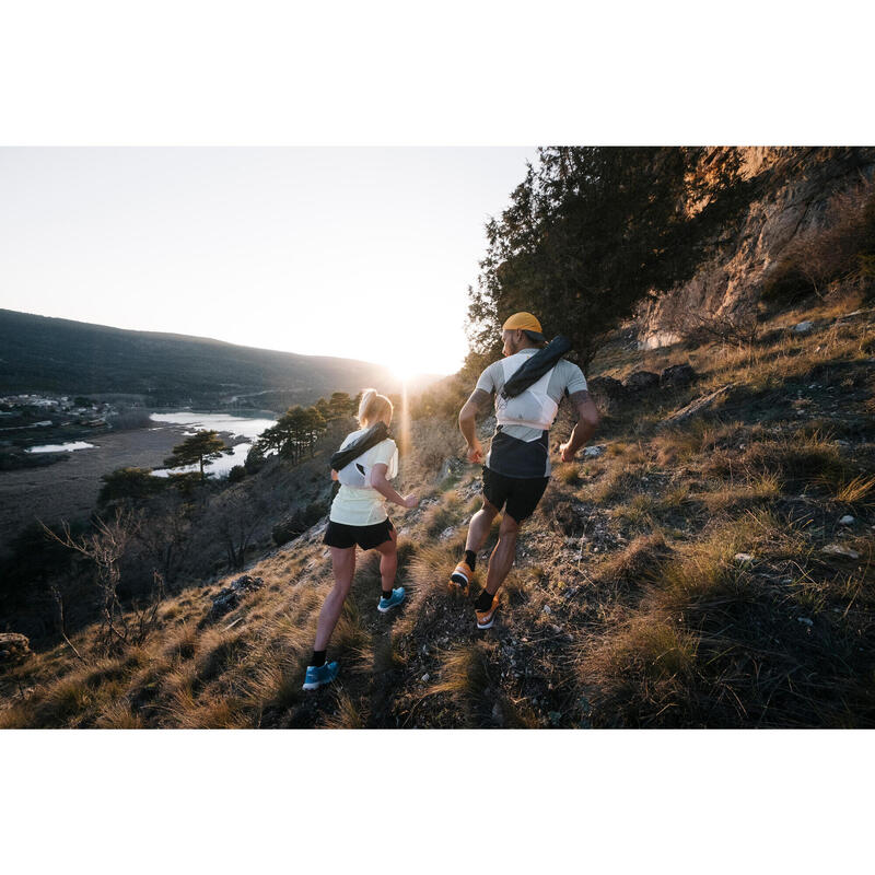 Calçado de Trail Running Homem Race ULTRA Laranja/Preto