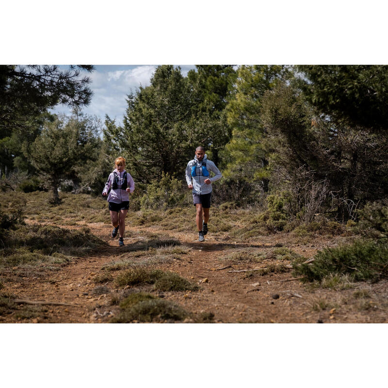 Laufjacke Trailrunning Herren winddicht - Run 900 Wind grau