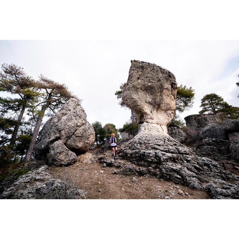 Giacca antivento trail donna lilla