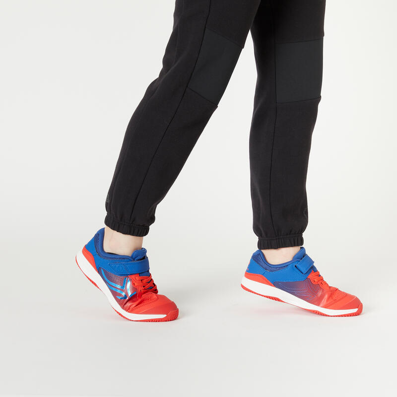 Kinder Sportschuhe Klettverschluss ‒ TS160 schwarz/orange