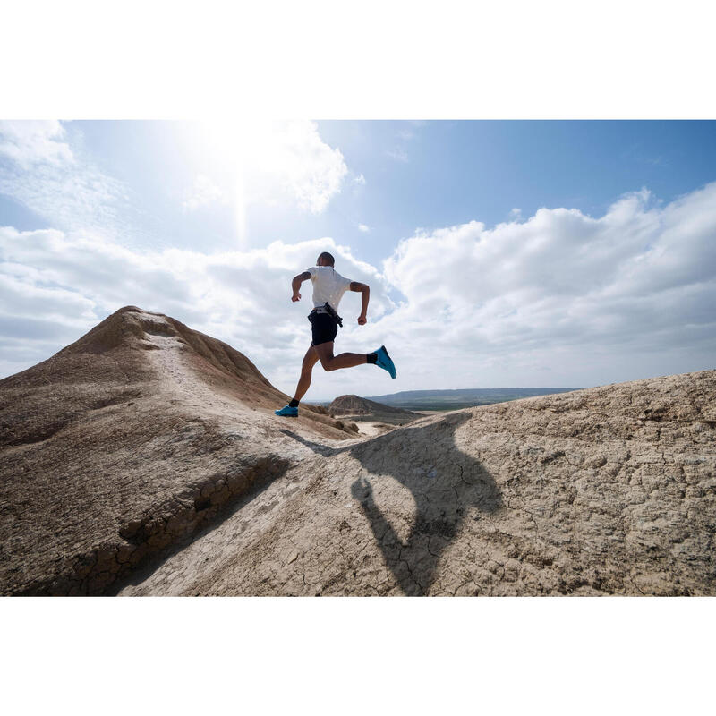 Chaussures de trail running pour homme Race Light bleu ciel et noir