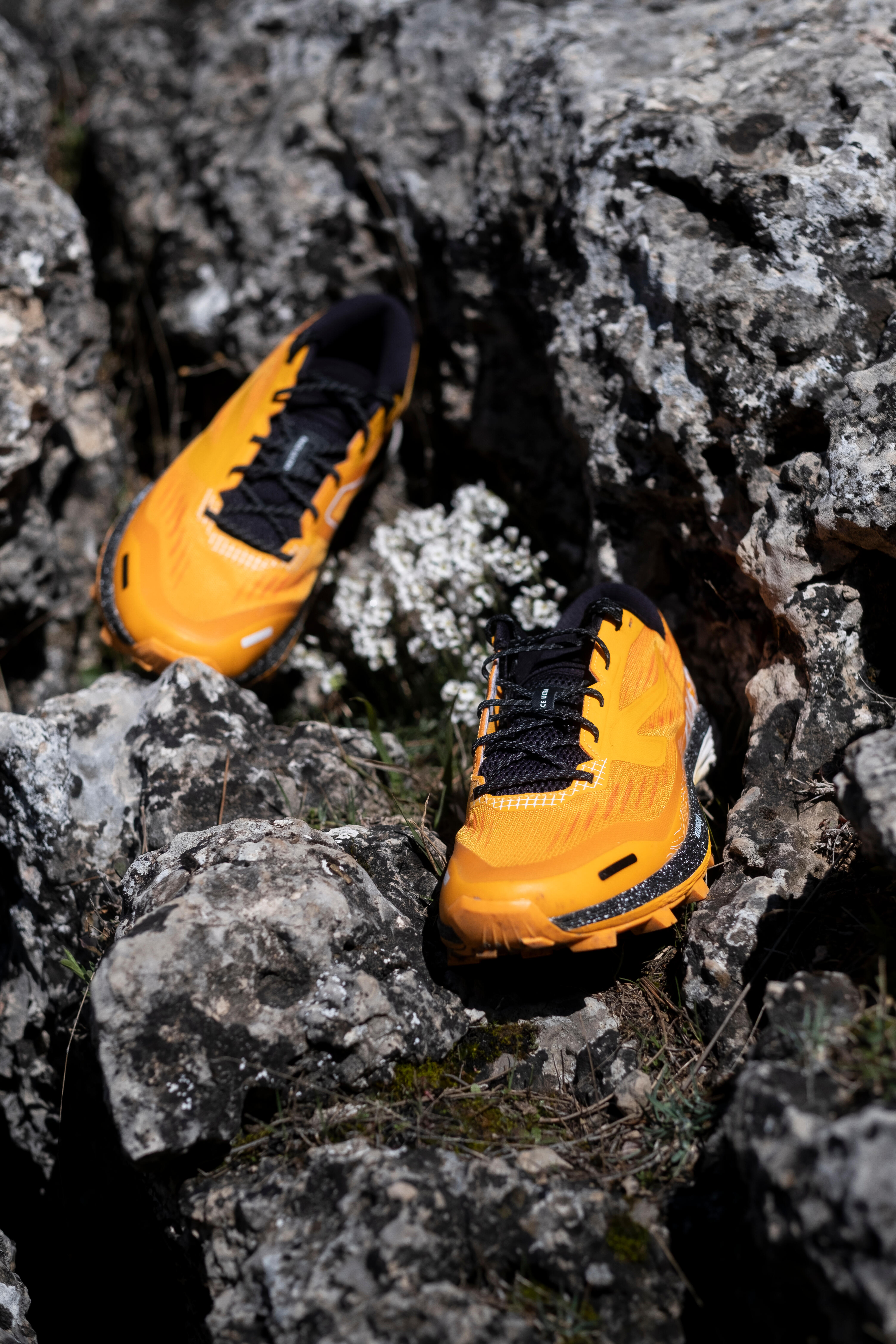 Men Ultra Trail Running Shoes Orange/Black - Main Image
