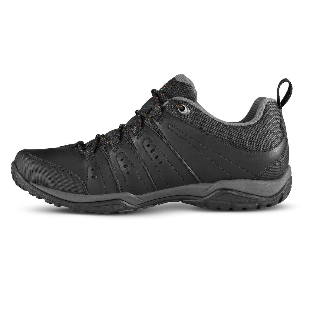 Wanderschuhe Herren Columbia Fire Venture Leder wasserdicht schwarz