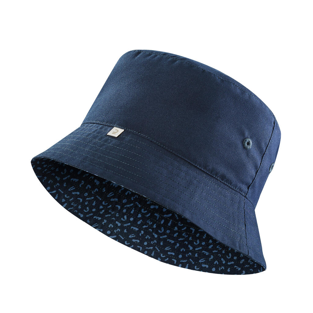 Kids' Reversible Sun Hat - Blue