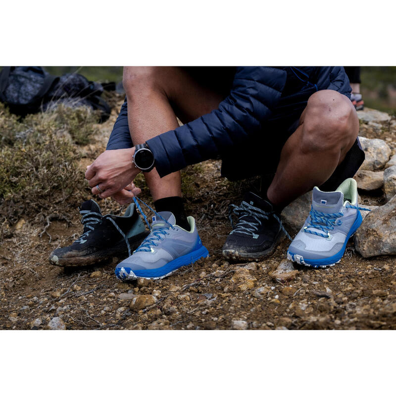 Pánské boty na trailový běh TR2 šedo-modré 