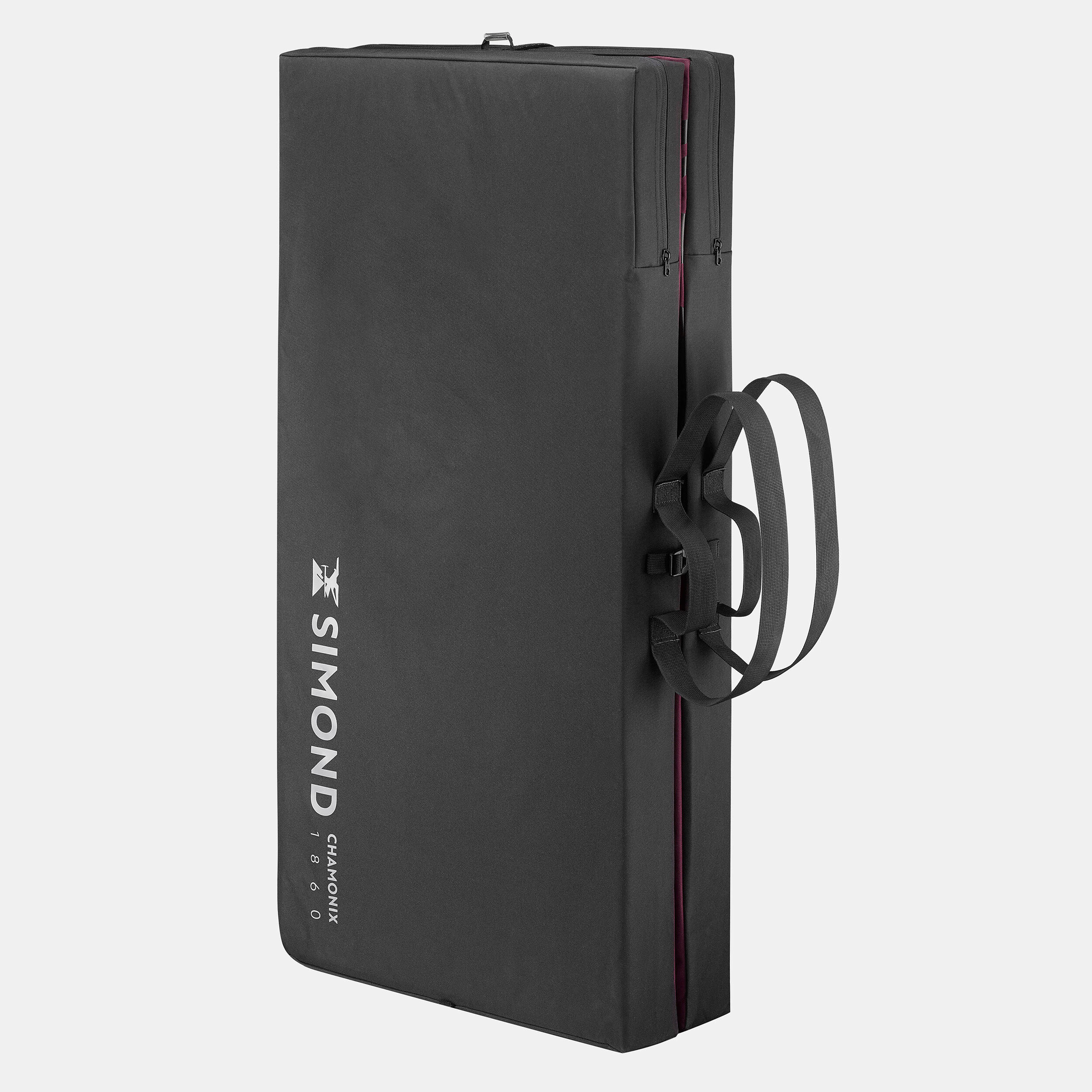 CLIMBING CRASHPAD - BLOCK V2 1 mx1 m BURGUNDY SIMOND | Decathlon