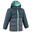 Gyerek kabát téli túrázáshoz, 2-6 éveseknek, kék, szürke